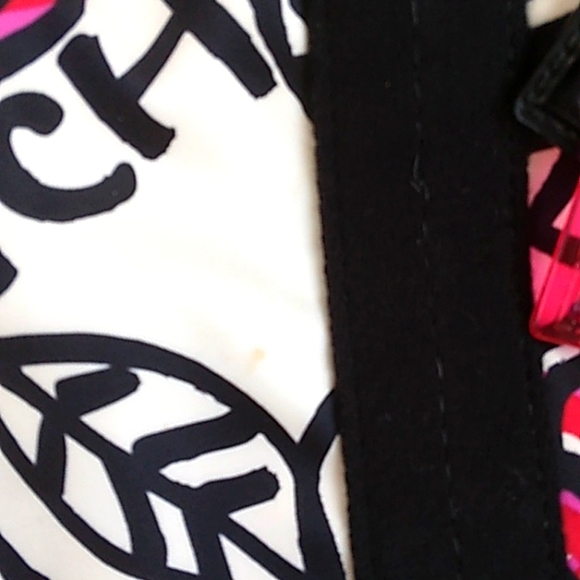 COACH  POPPY LOGO FLORAL TRAVEL TOTE CARRY ON BAG 13LX17W. - Picture 3 of 11